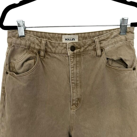 Rolla's Dusters High Rise Slim Tan Womens Jeans Size 29 AU 11 Classic Neutral - Picture 5 of 10